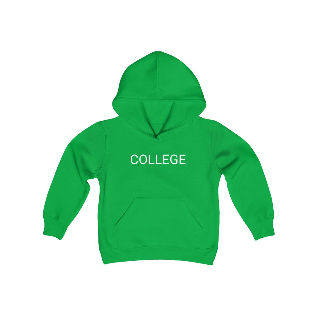 Green discount college hoodie