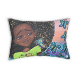 "Fearfully and Wonderfully Made" 14"x20" Spun Polyester Rectangular  Pillow